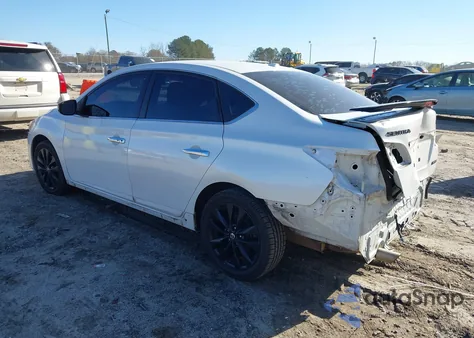 2018 Nissan Sentra Sr z USA, uszkodzony, nr VIN 3N1AB7AP3JY278923